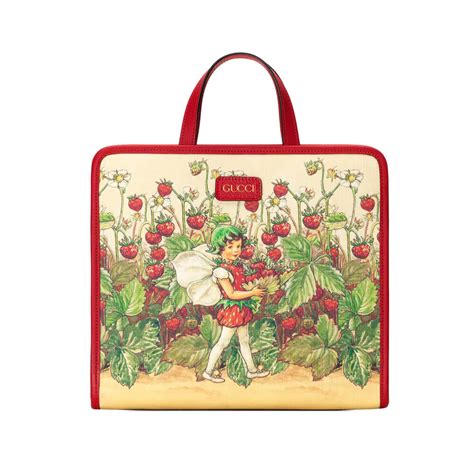 gucci kids bag fairy|Gucci Kids Fairy Print Tote Bag .